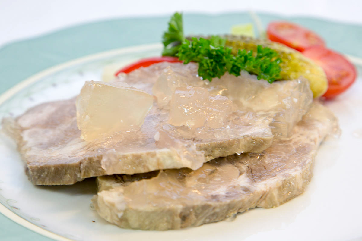 Hausgemachtes Sauerfleisch